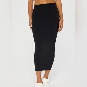 PureLuxe Midi Skirt